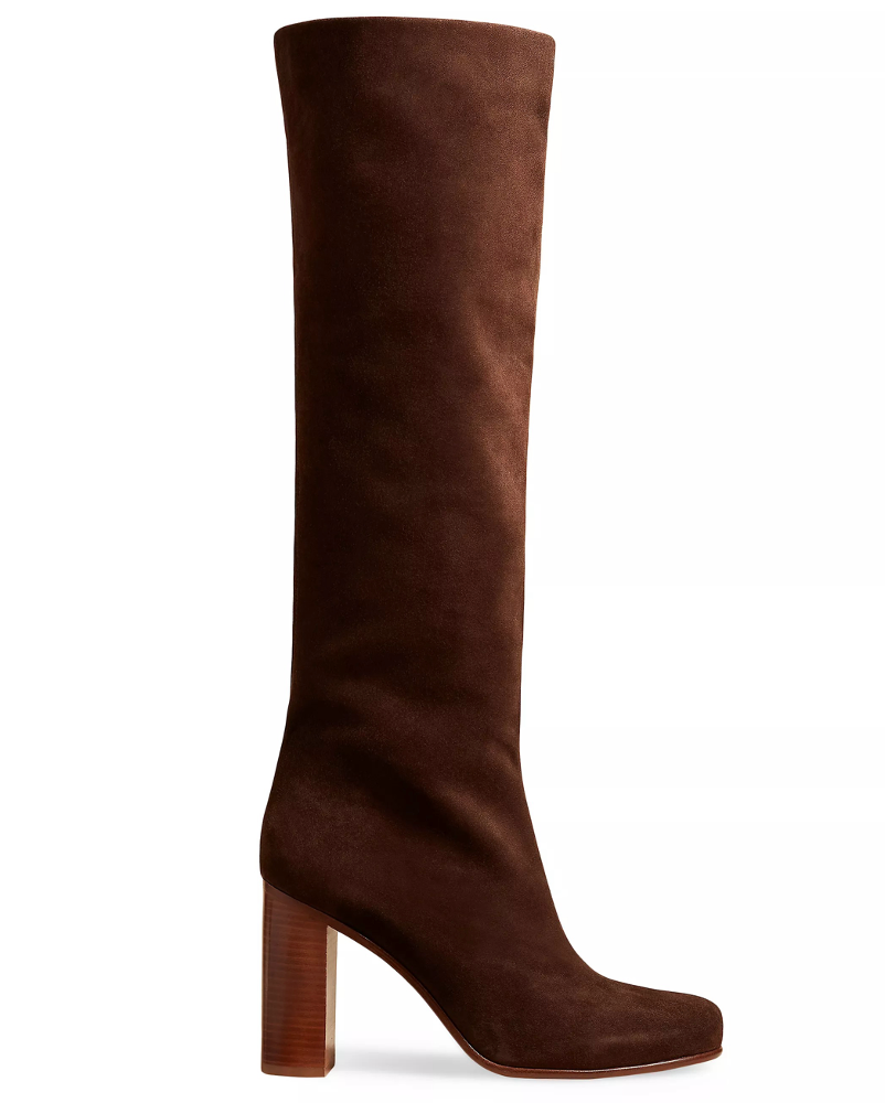 Willow 90MM Suede Knee-High Boots