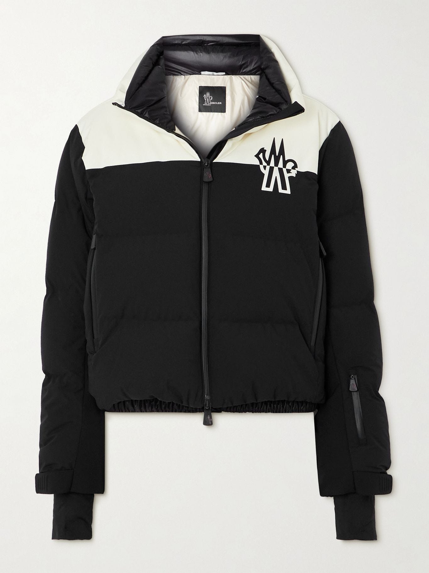 Stennes Poplin-Paneled Quilted Down Ski Jacket