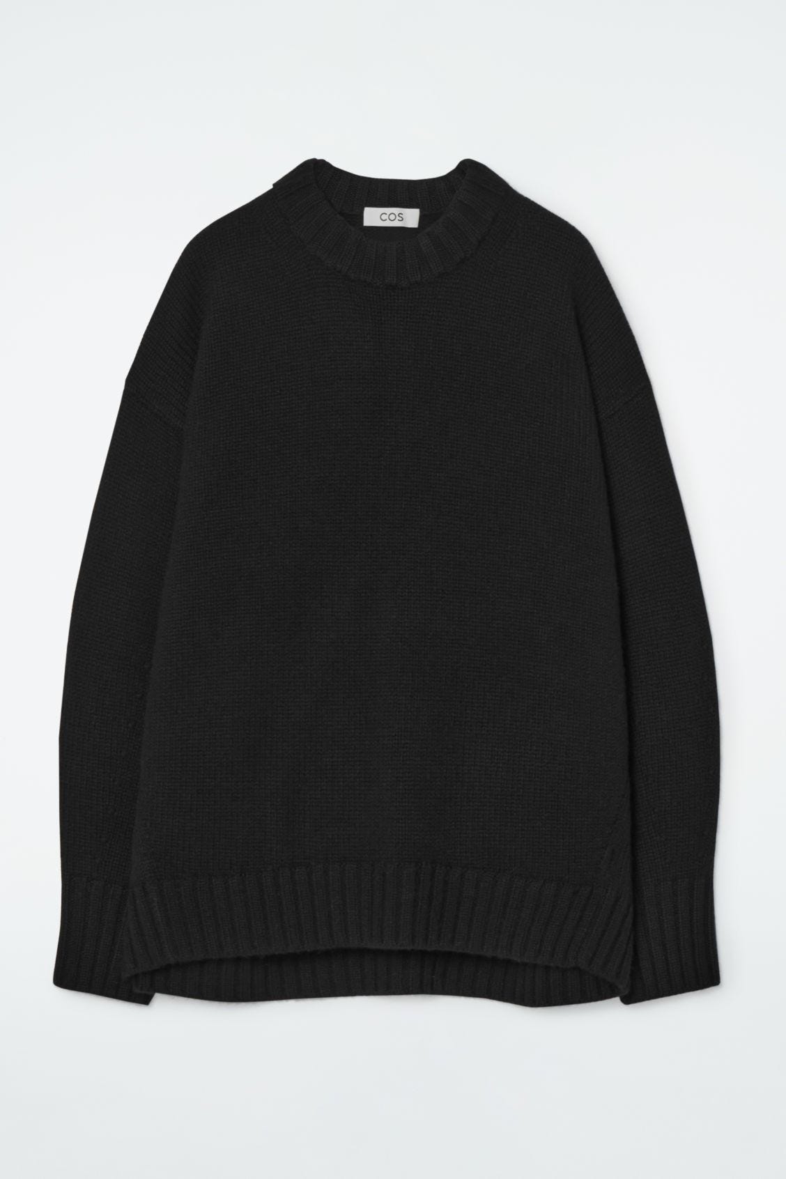 Chunky Pure Cashmere Crew-Neck Sweater