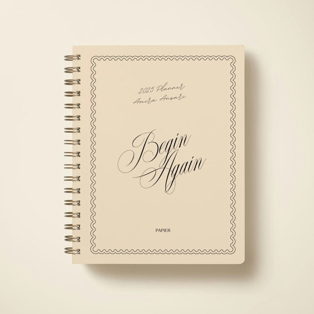 Softcover Spiral 2025 Weekly Planner