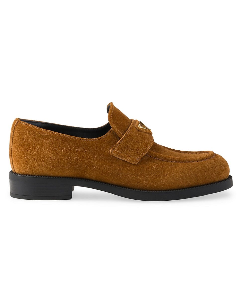 Suede Loafers