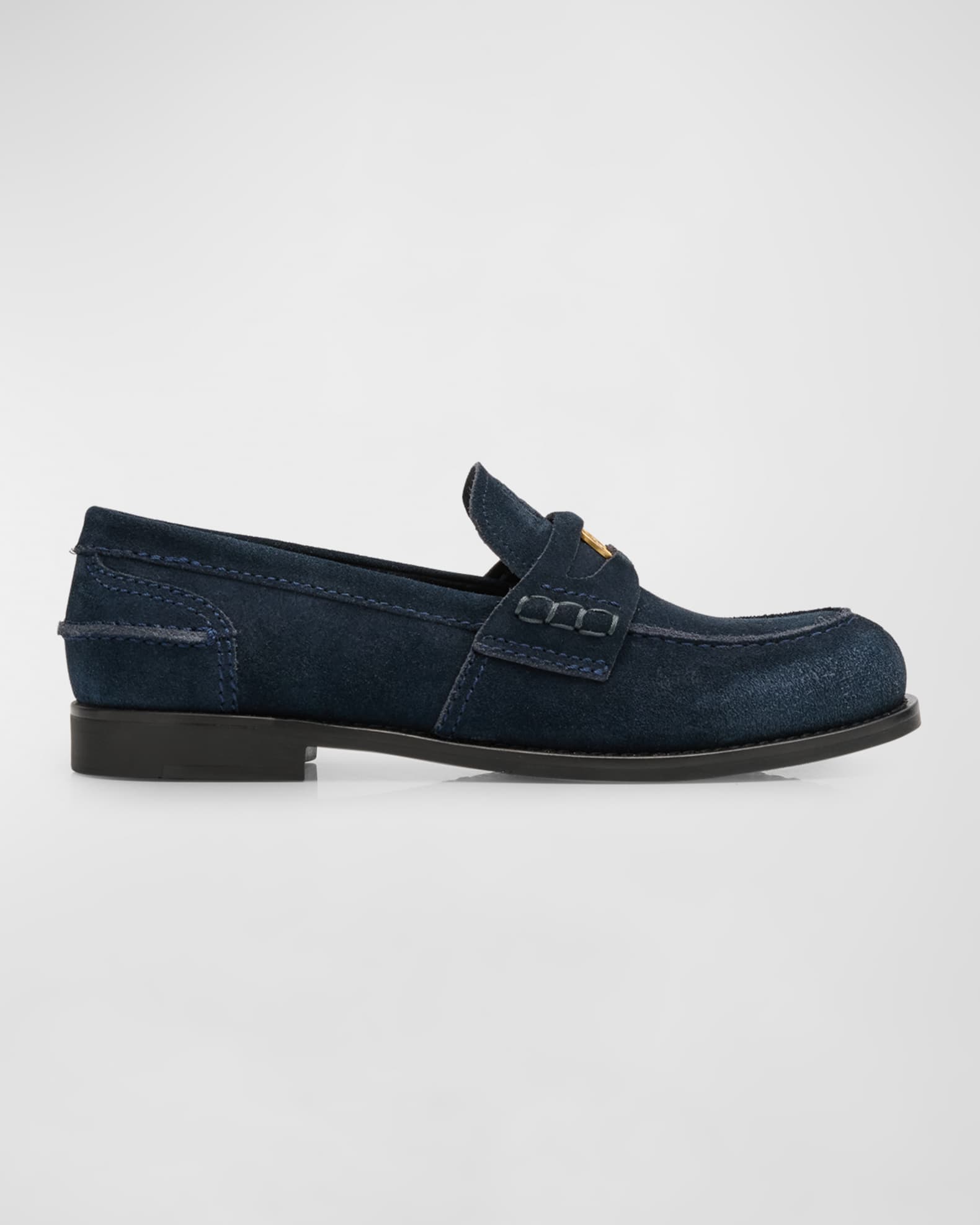 Suede Penny Loafer