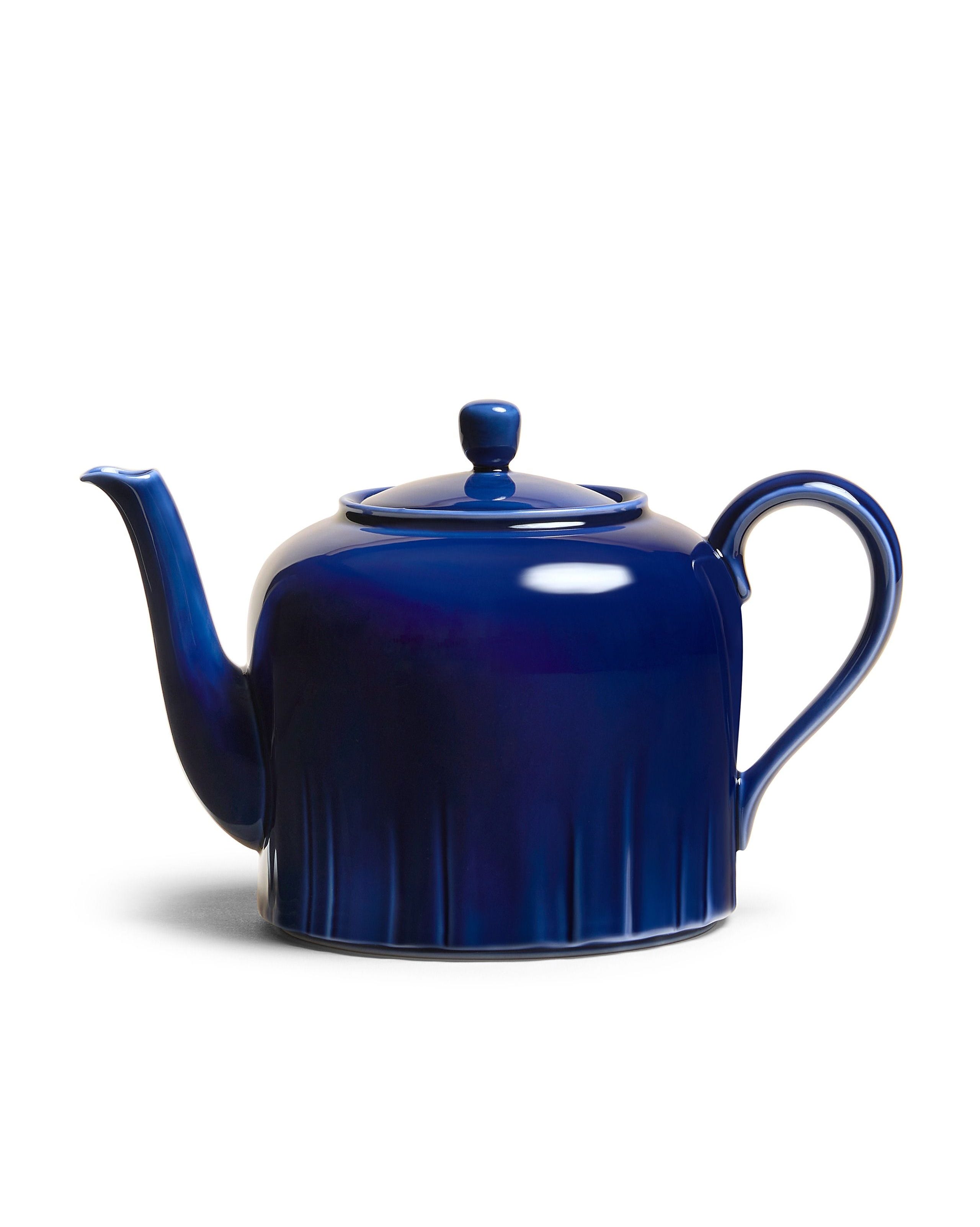 Porcelain Blue Teapot