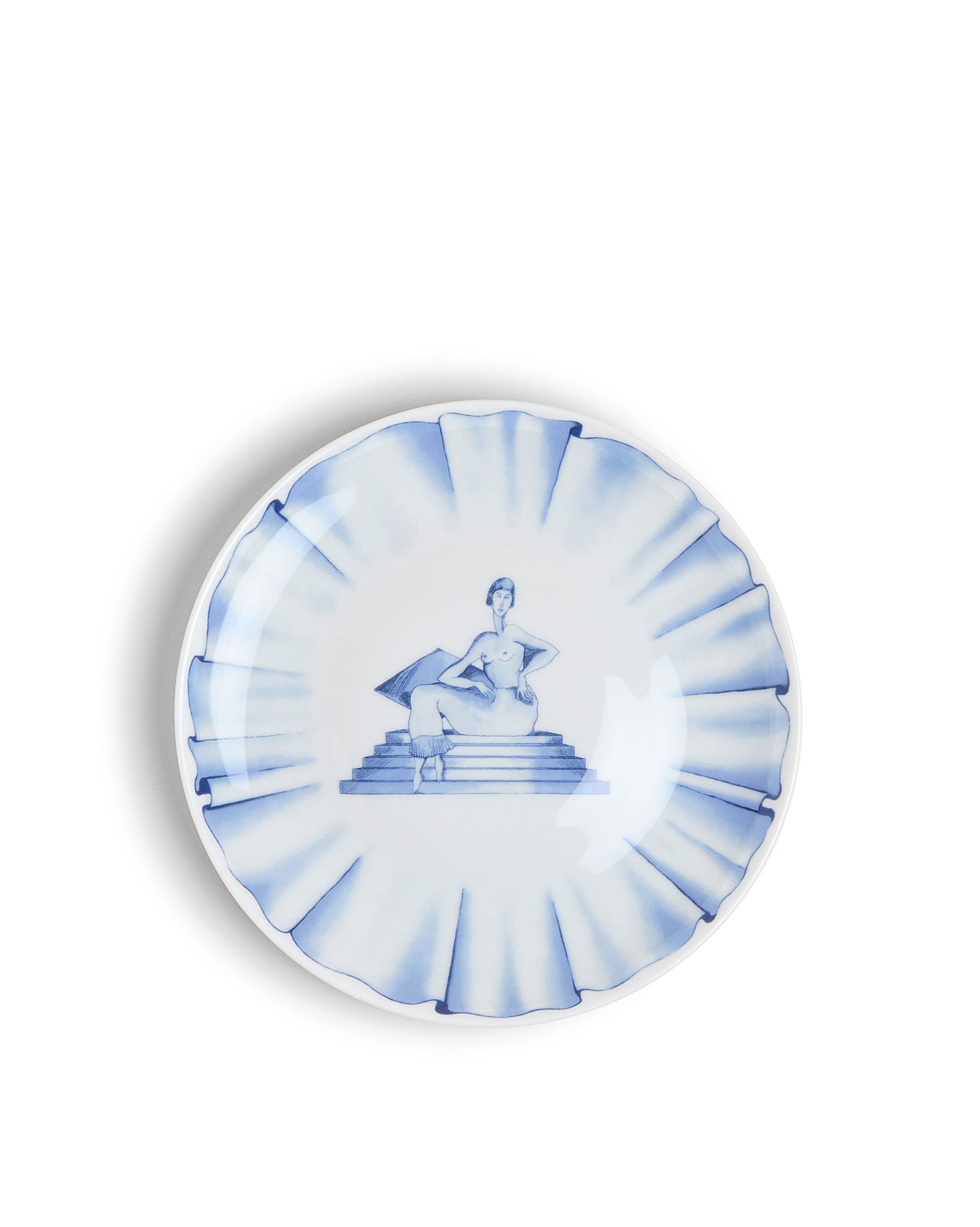 Printed Porcelain Bread Plate