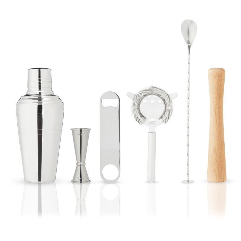 7-Piece Travel Barware Set