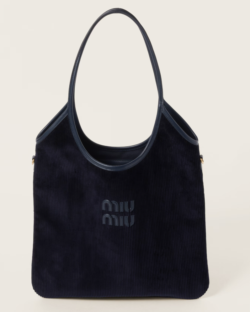 Ivy Corduroy Shopping Bag