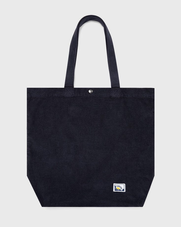 Corduroy Tote Bag